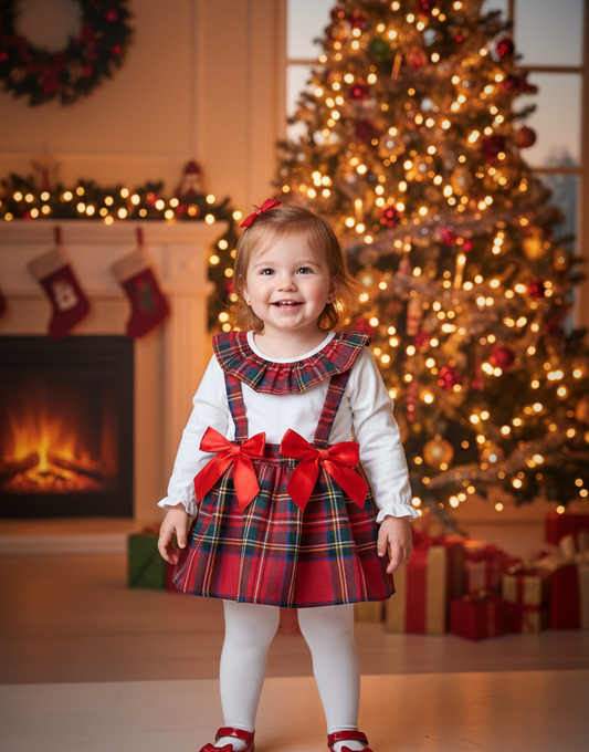 Pichi Niña Ingles Rojo