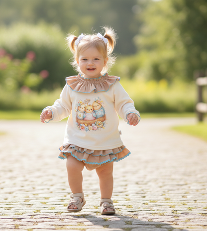 Conjunto Cesta Pollitos