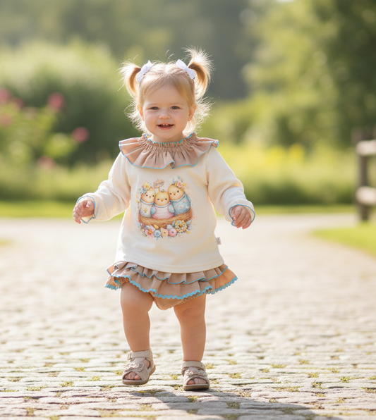 Conjunto Cesta Pollitos