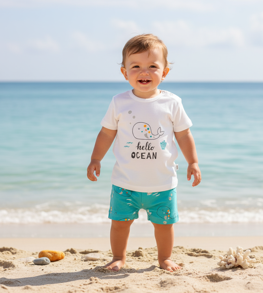 Conjunto Hello Ocean