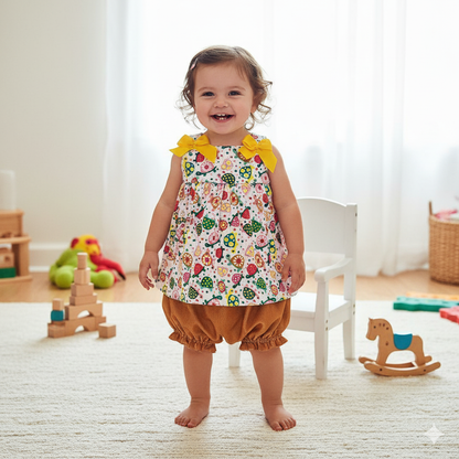 Conjunto Niña Tortugas