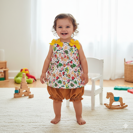 Conjunto Niña Tortugas