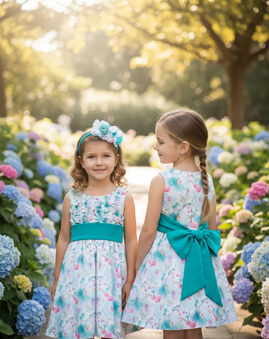 Vestido Ceremonia Flores