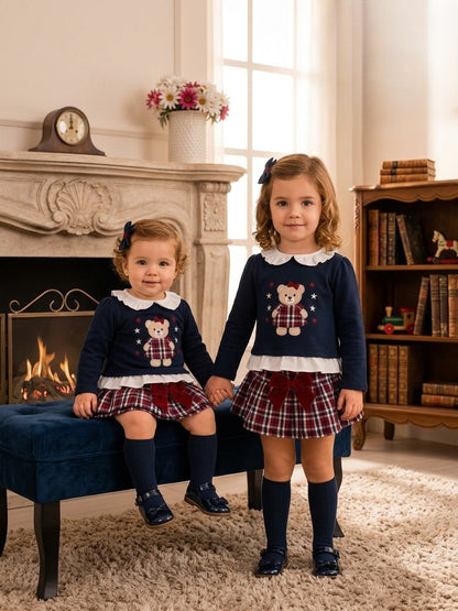 Conjunto Infantil Osito Estrellas | Ropa de Bebé | Sonajero Kids