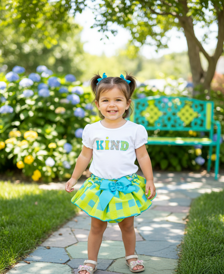 Conjunto Menta Camiseta