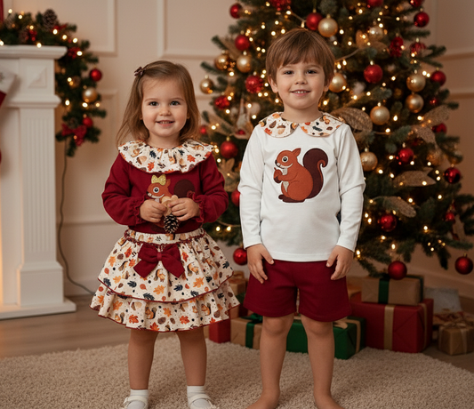 Conjunto Niño Ardilla Soñadora