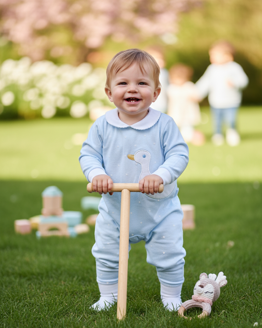 Pelele Patito Celeste