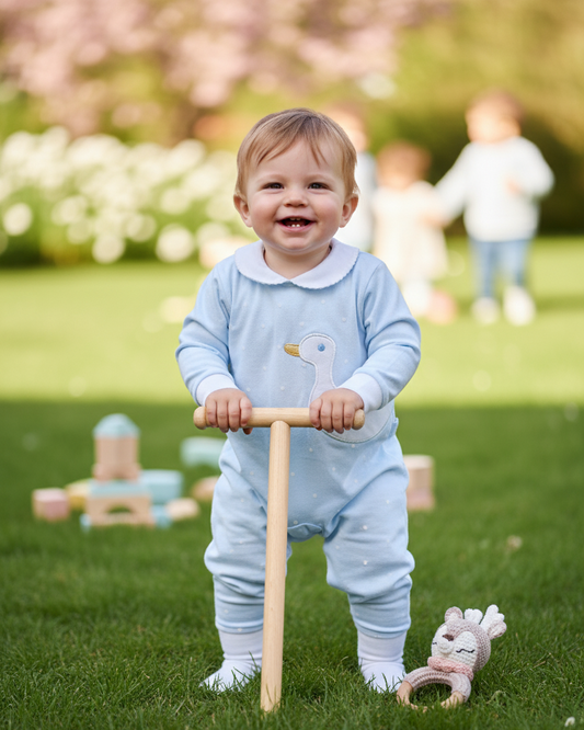 Pelele Patito Celeste