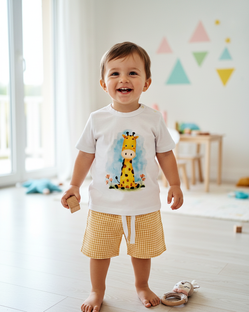 Conjunto Jirafa Sentada