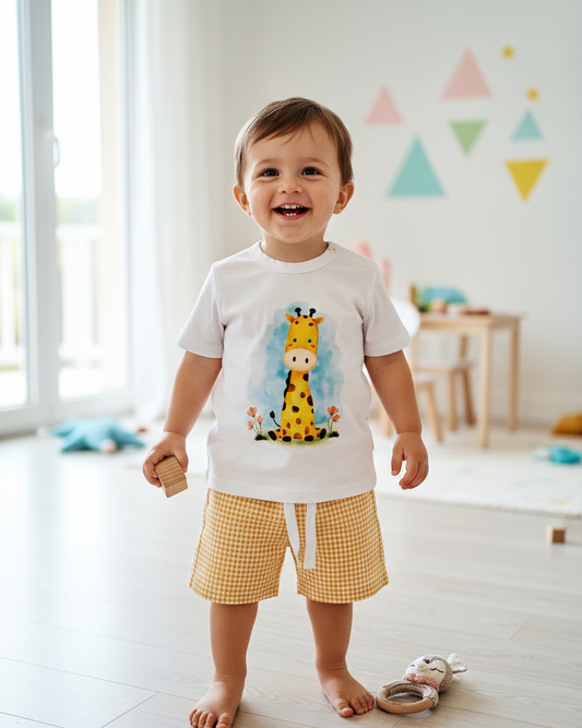 Conjunto Jirafa Sentada