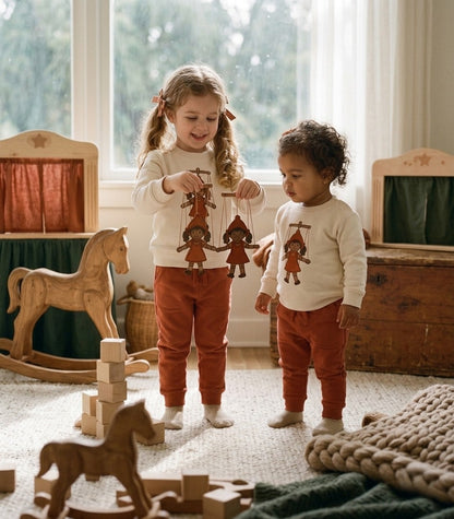 Conjunto Sudadera y Jogger Marioneta | Sonajereo Kids