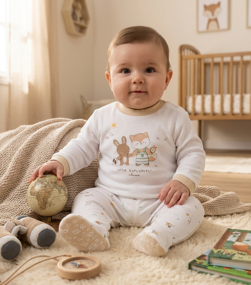 Conjunto Polaina Little Explores