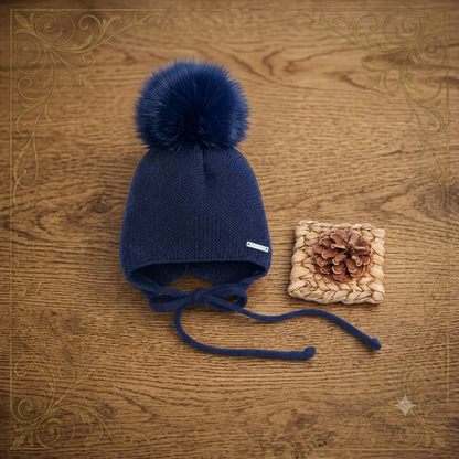 Gorro Orejero Pelo Natural-Pangasa Baby