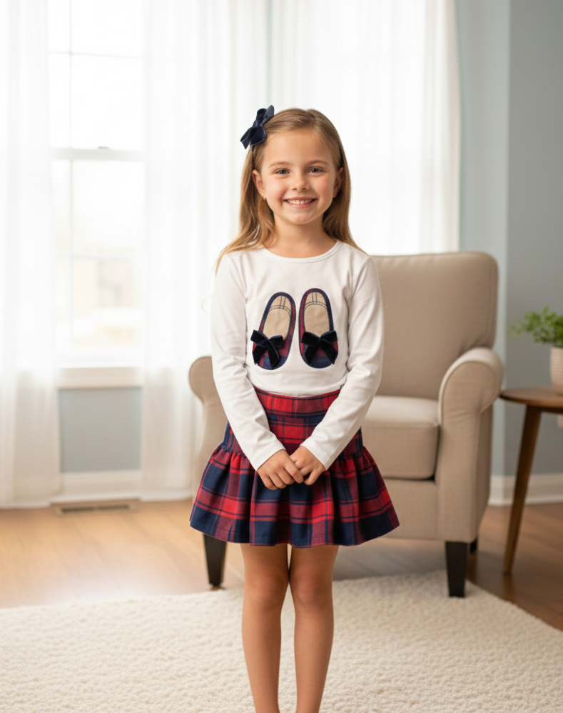 Falda Zapatillas Escoces