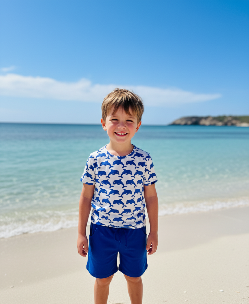 Conjunto Niño Delfines