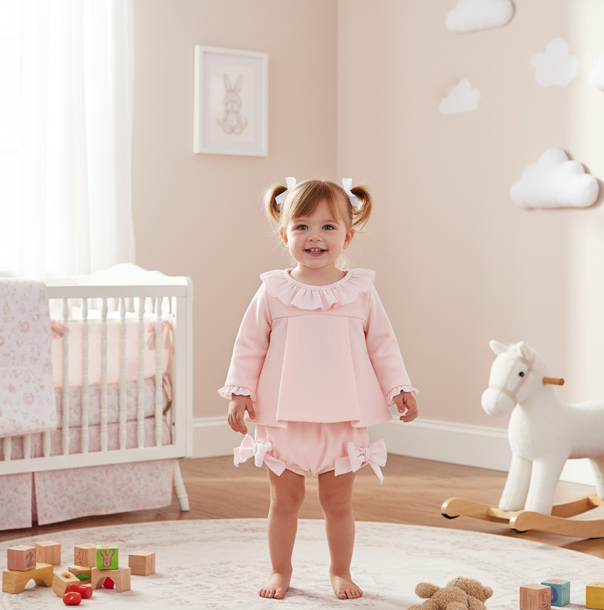 Conjunto Pololo Lechebe Rosa