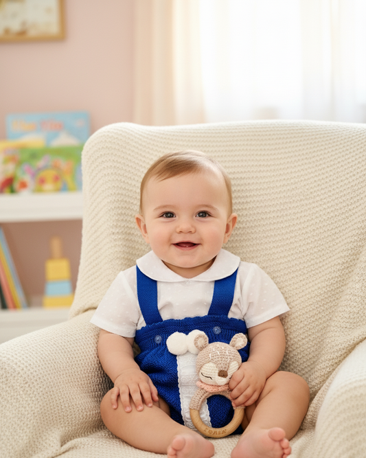 Hilo Camisa Plumeti Azul