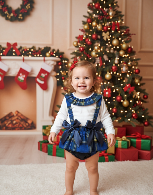 Conjunto Ingles Azúl