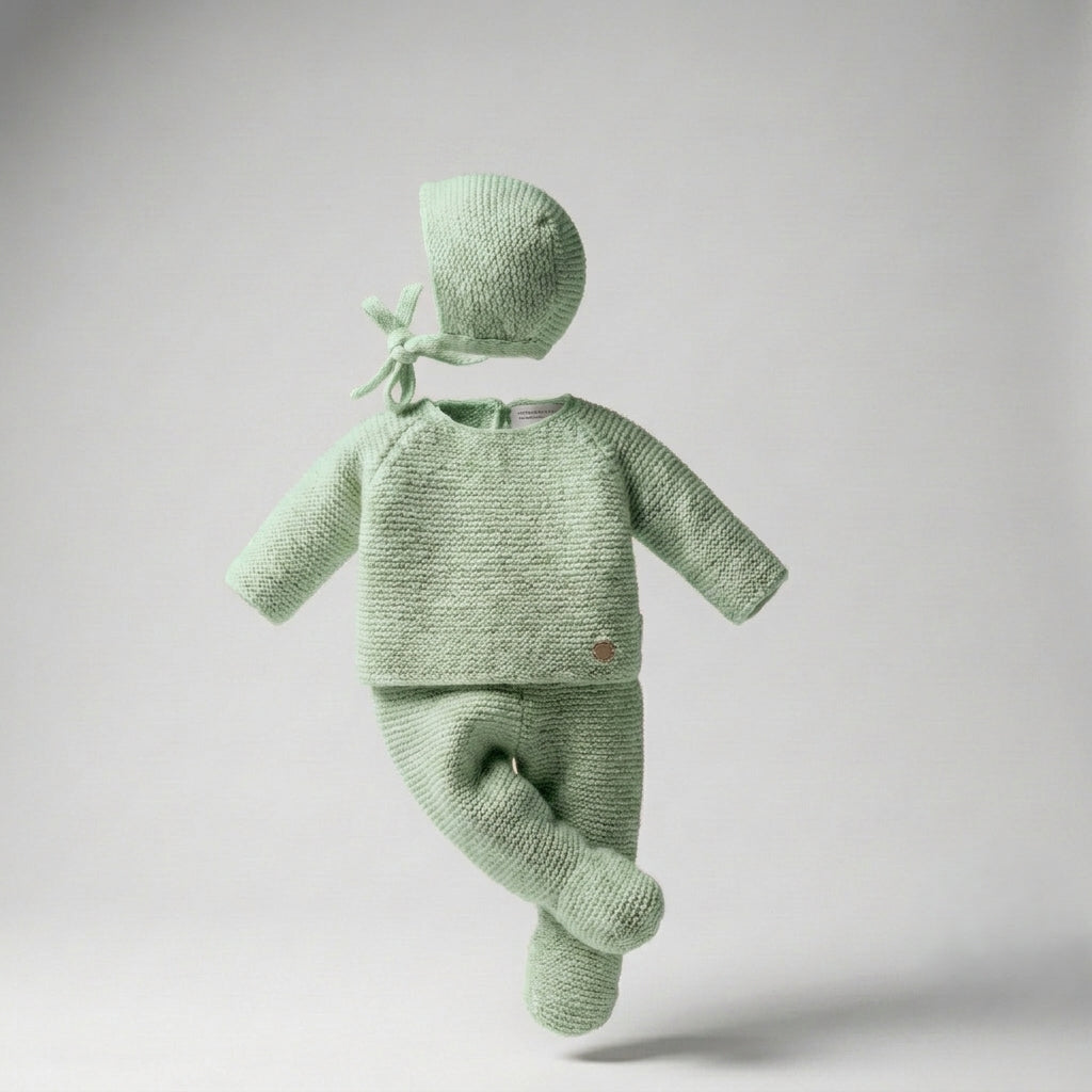 P.Puesta Basic Con Capota Verde Hoja-Pangasa Baby | Sonjaero Kids