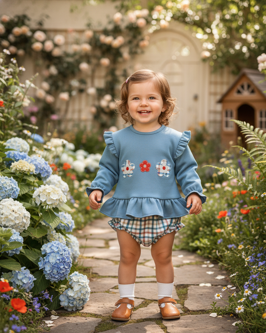 Conjunto Pololo  Niña Aventurero Invernal