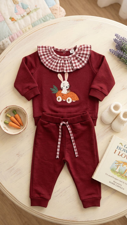 Conjunto Coche Zanahoria Niña