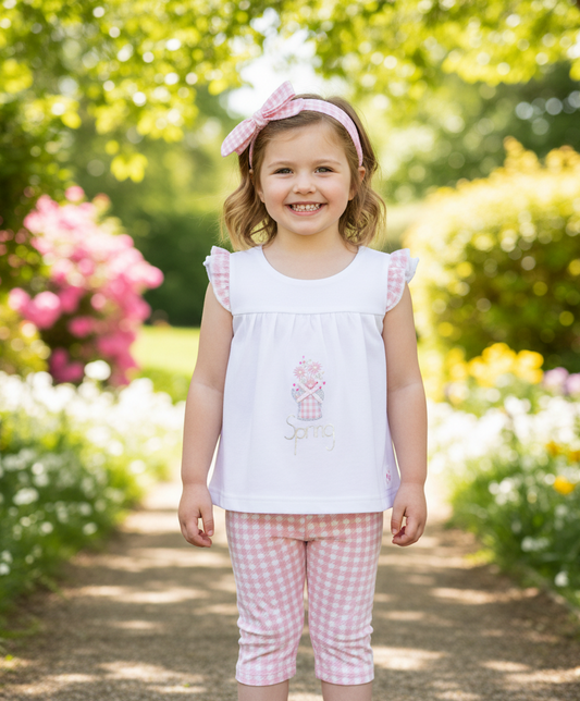 Conjunto Leggings Spring Flowes