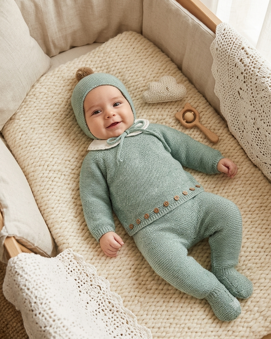 Conjunto 26547 Menta Tostado 3 Piezas