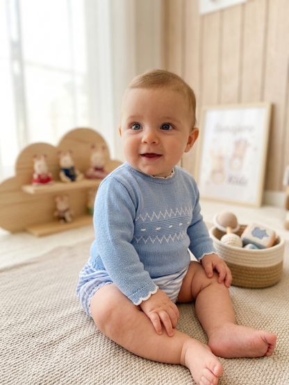 Conjunto Bebe Alicia Celeste