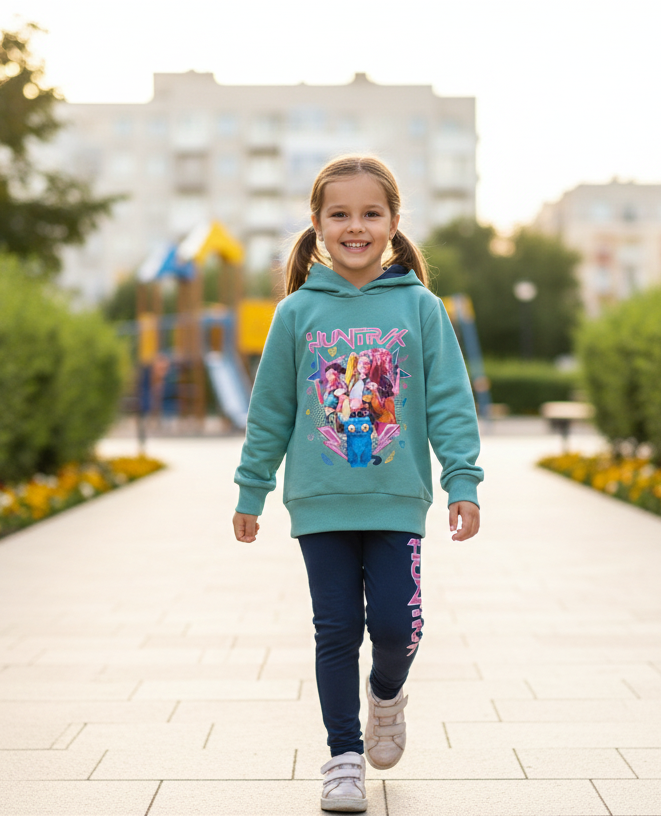 Conjunto K Pop Verde