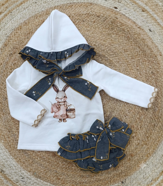 Conjunto Conejita Capucha