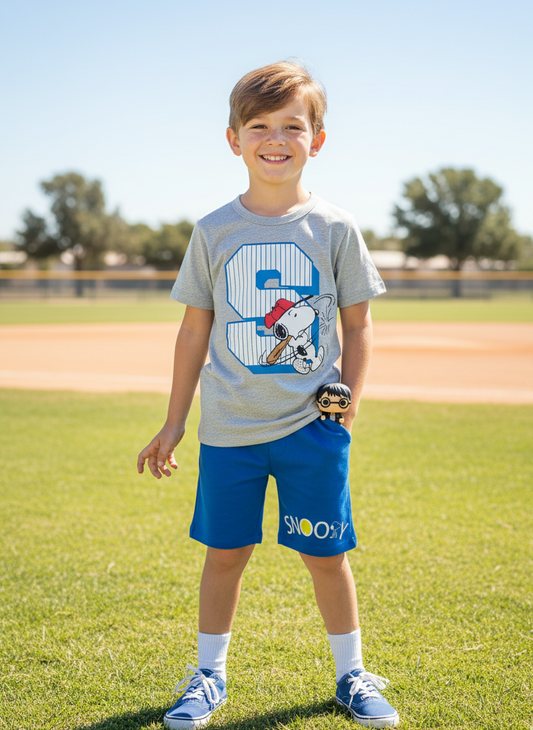 Conjunto Snoopy Beisbol