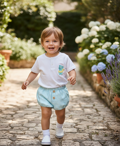 Conjunto Niño Oso Al Agua
