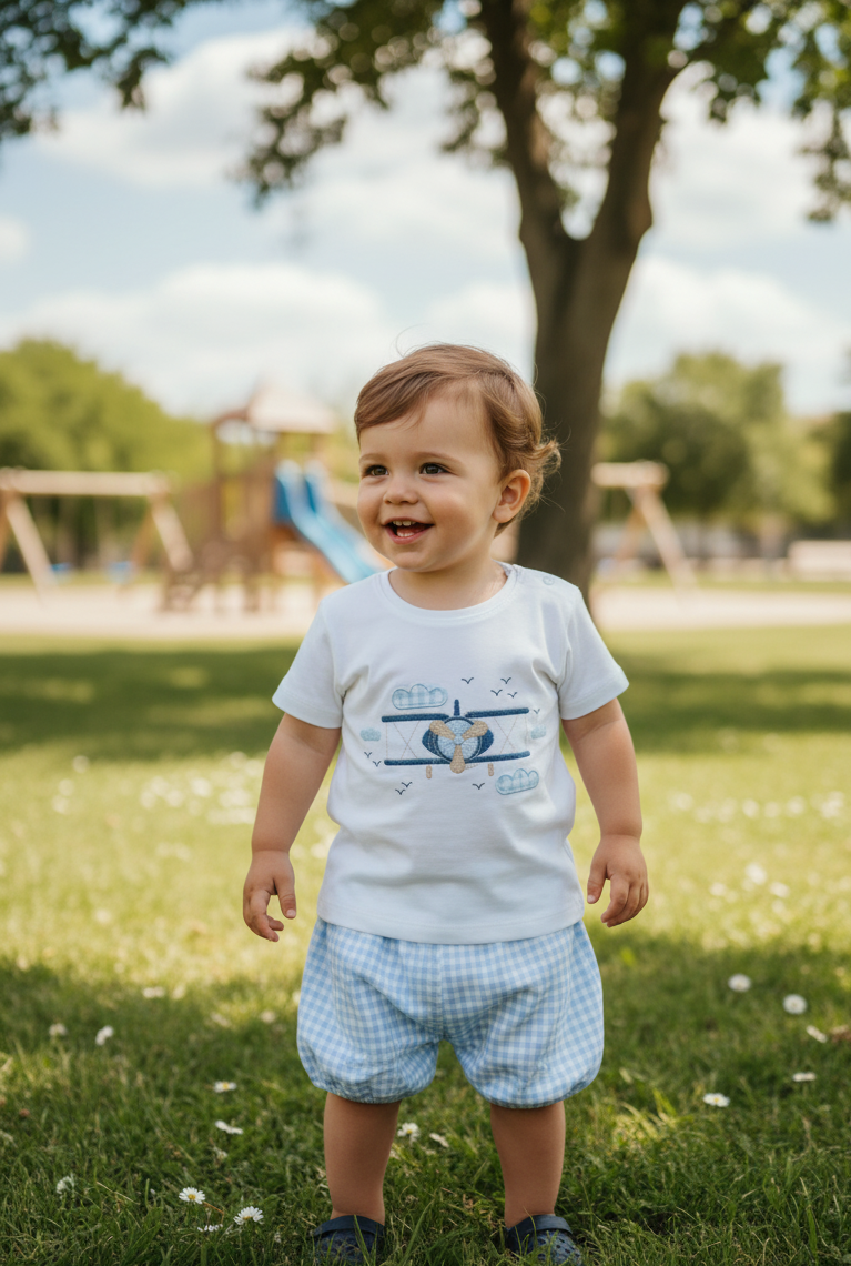 Conjunto Niño Avioneta