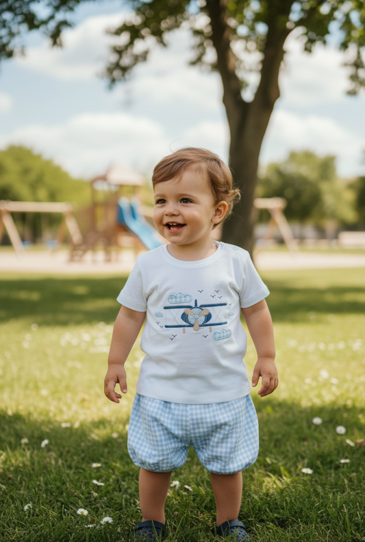 Conjunto Niño Avioneta