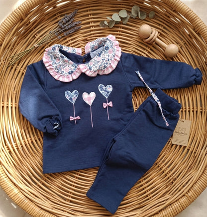 Conjunto 3 Corazones