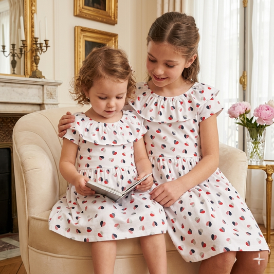 Vestido Chicco Corazones