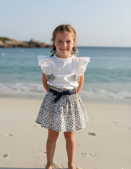 Conjunto Blanco Negro