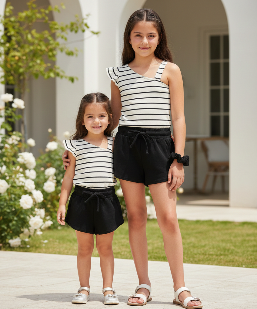 Conjunto Black & White Breeze
