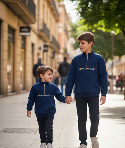 Sudadera Letras Spagnol