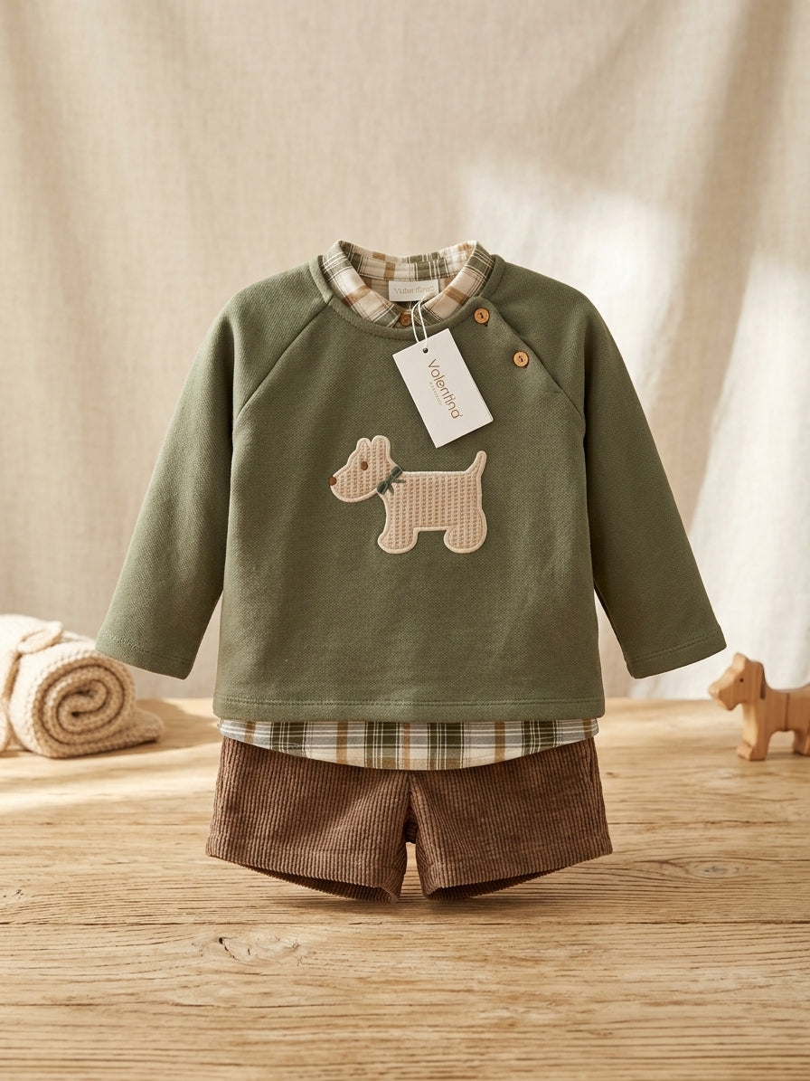 Conjunto 3P Niño Amostra Valentia