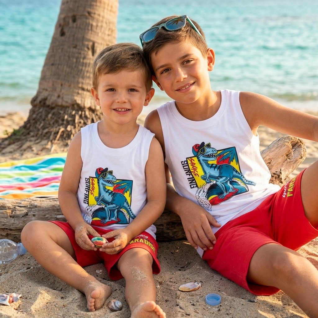 Conjunto Niño Chicco Surfing