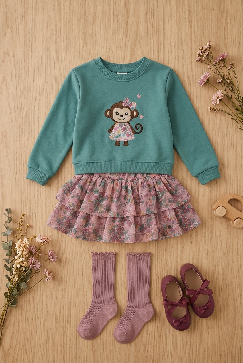 Conjunto Falda My Monkey