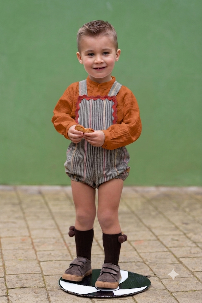 Conjunto Camisa Peto Rana Espiga