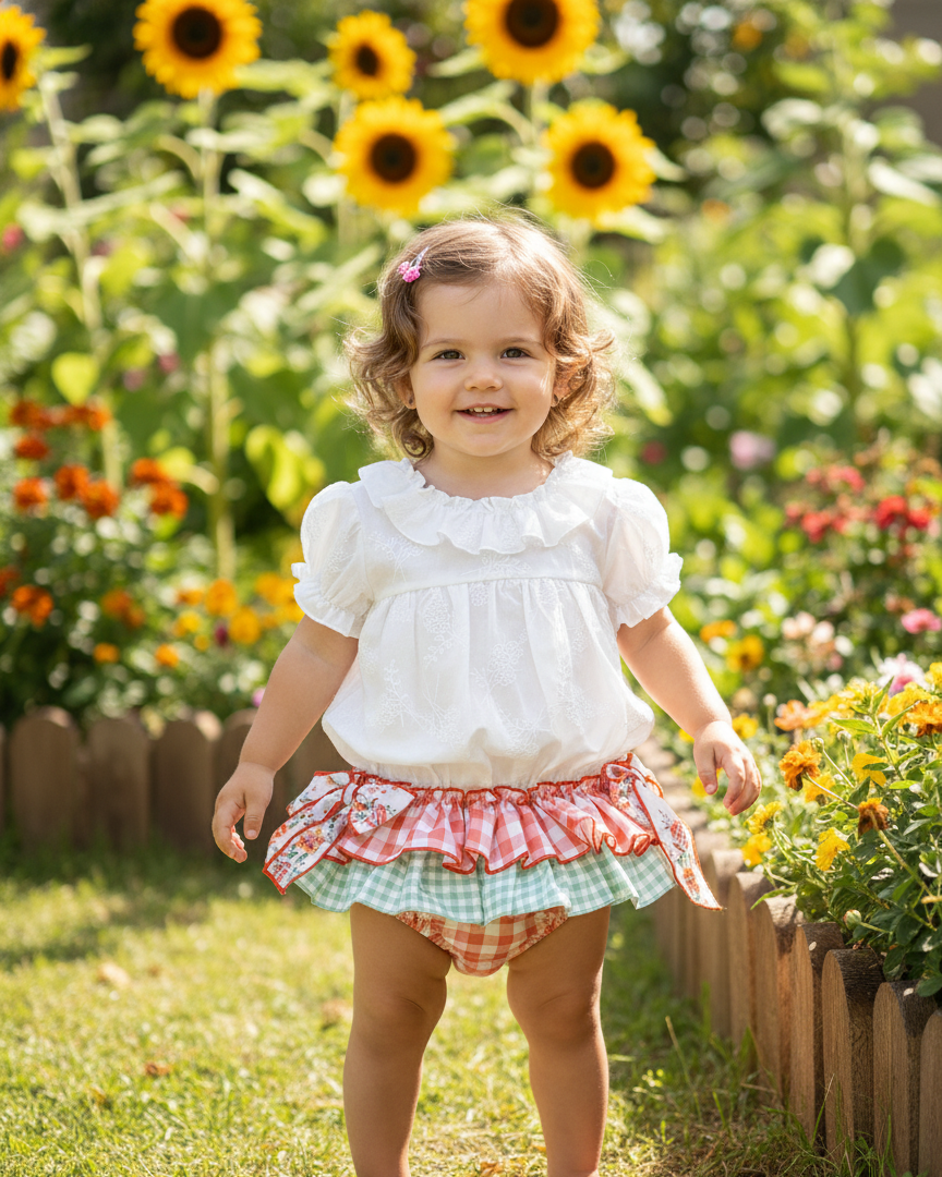 Conjunto Camisa Floral