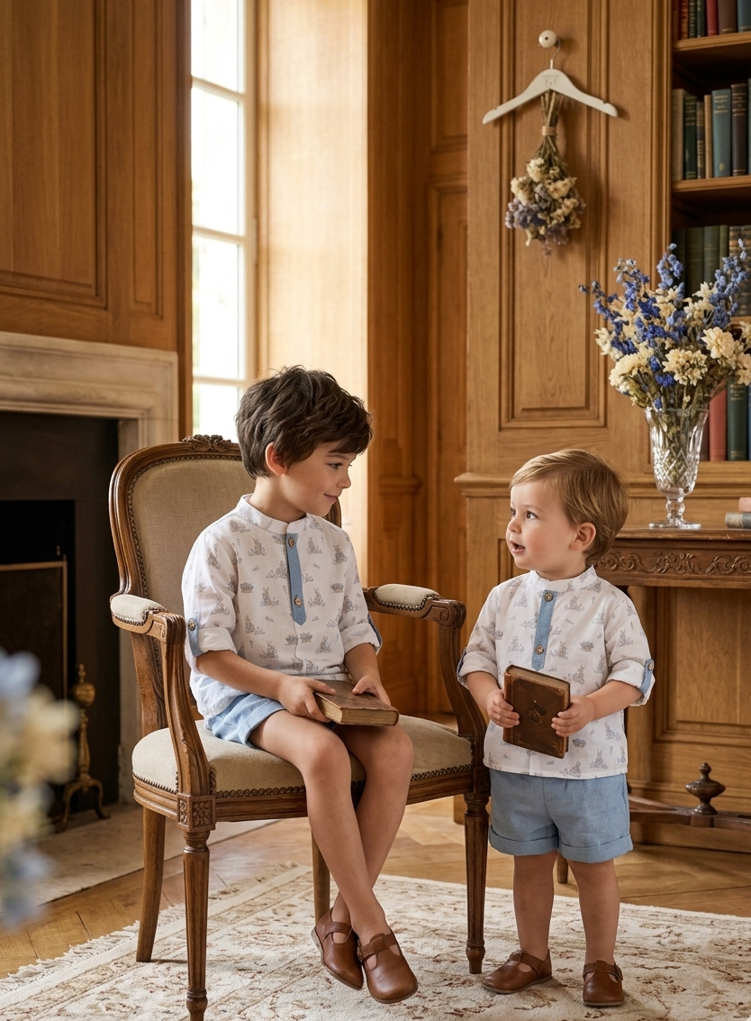 Conjunto Niño Blue Rabbit