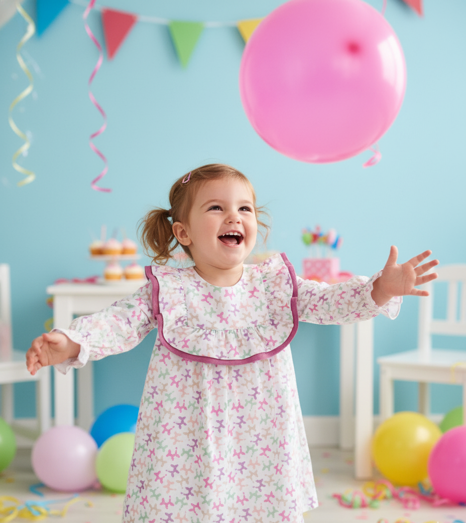 Vestido Perrito Globo