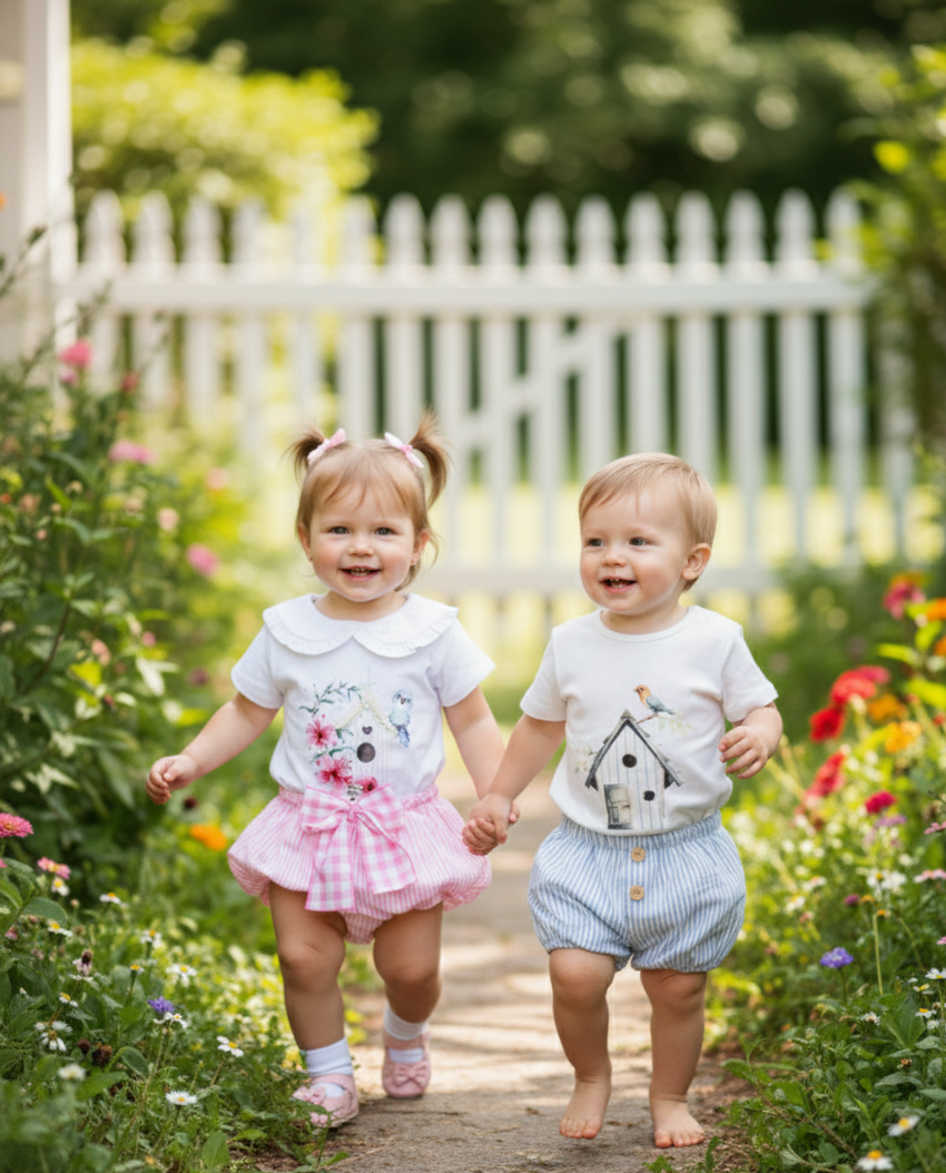 Conjunto Niño Casa Pajarito
