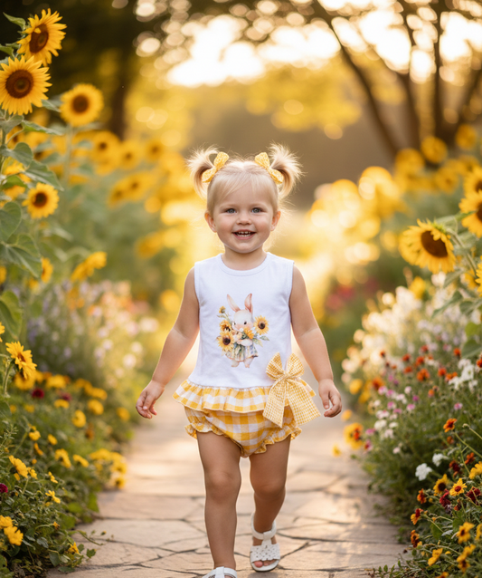 Conjunto Conejo Girasol
