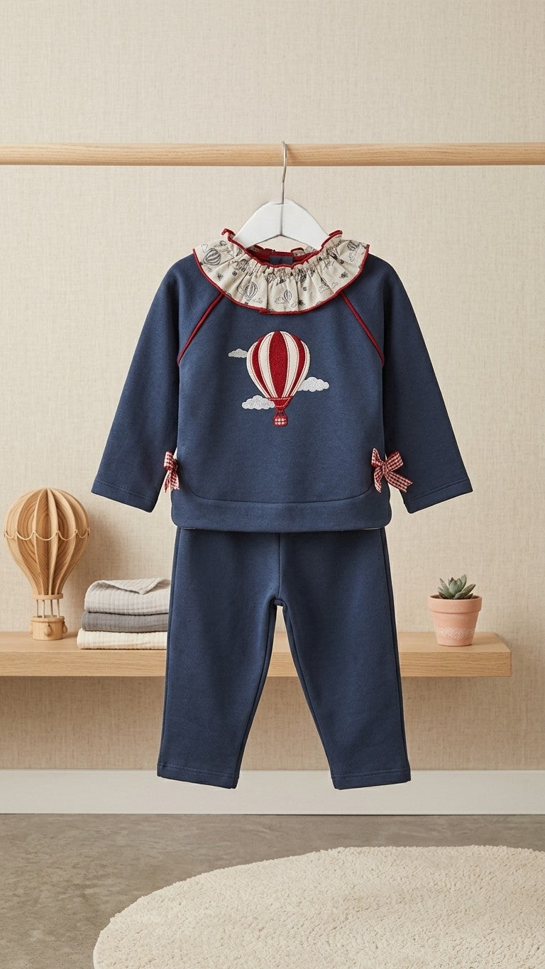 Conjunto Niña Pantalon Globo