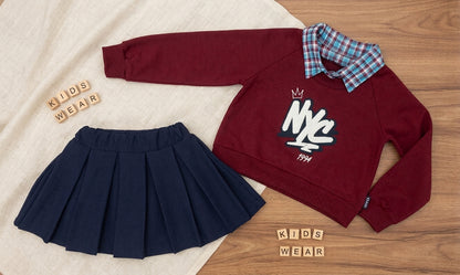 Conjunto Falda Niña Soho